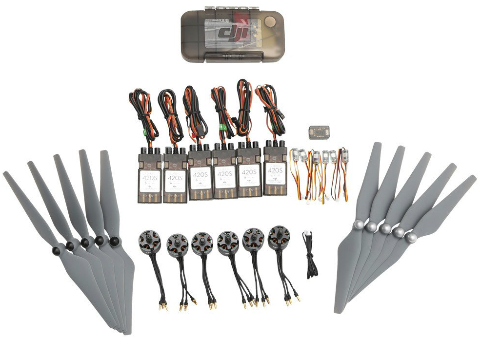 DJI E310 на 6 роторов (моторы, регуляторы, винты) DJI E310 на 6 роторов (моторы